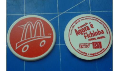 Ficha Mc Donalds Vermelha